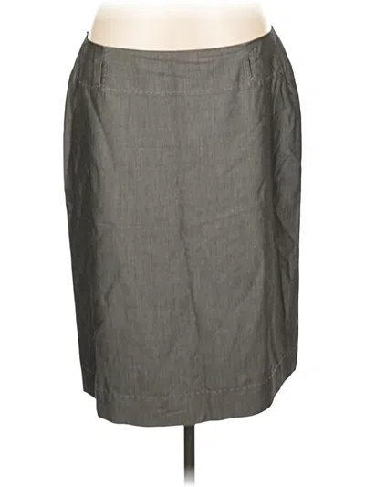 Pre-owned Laurèl Casual Skirt In Gray
