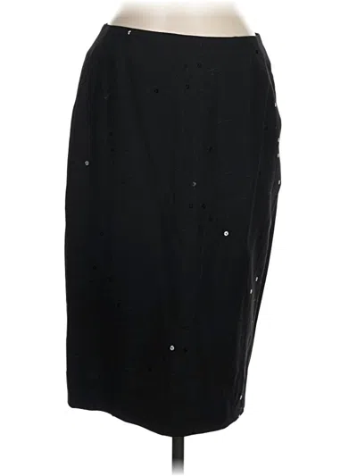 Pre-owned Laurèl Formal Skirt In Black
