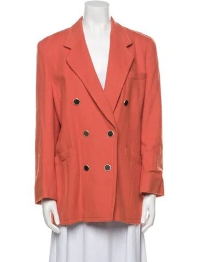 Pre-owned Laurèl Wool Blazer In Orange