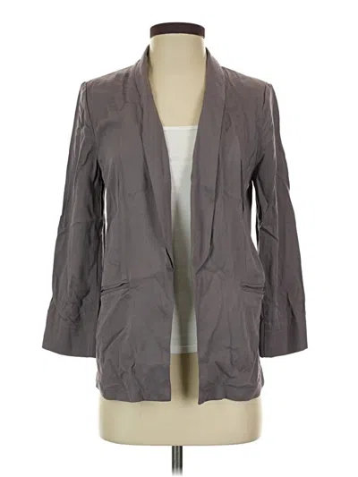 Pre-owned Lauren Conrad Blazer Jacket In Gray