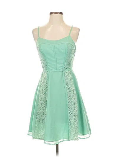 Pre-owned Lauren Conrad Cocktail Dress In Green