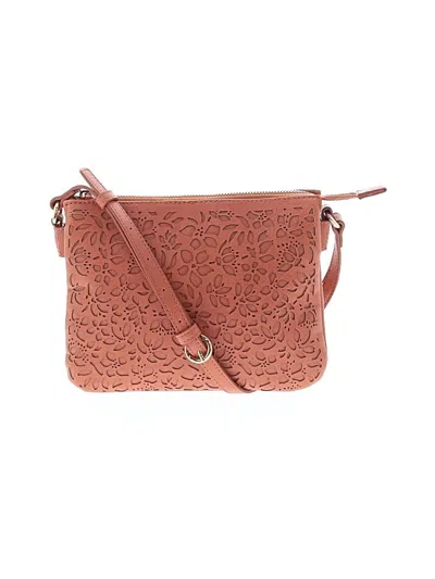 Pre-owned Lauren Conrad Crossbody Bag In Orange
