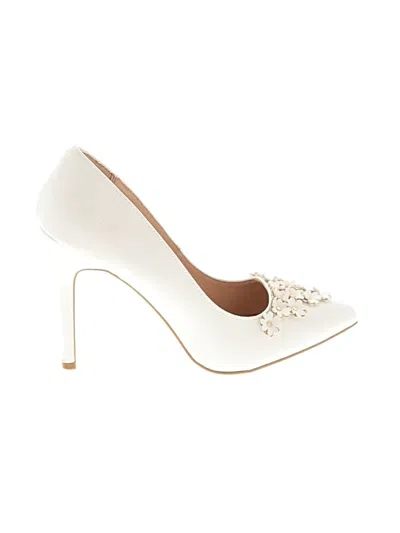 Pre-owned Lauren Conrad Heels In White