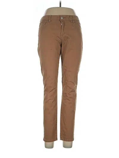 Pre-owned Lauren Conrad Khaki Pant In Brown