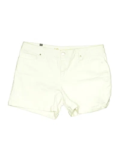 Pre-owned Lauren Conrad Khaki Shorts In Ivory