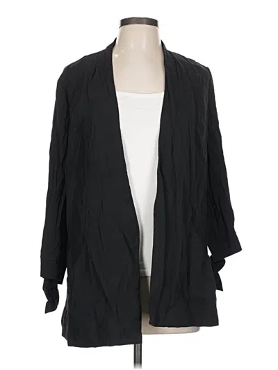 Pre-owned Lauren Conrad Kimono In Black