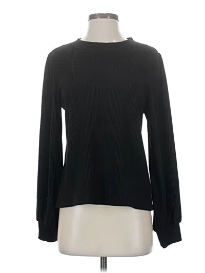 Pre-owned Lauren Conrad Pullover Sweater In Black