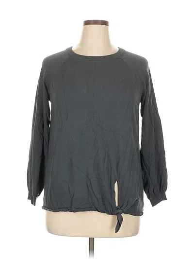 Pre-owned Lauren Conrad Pullover Sweater In Gray