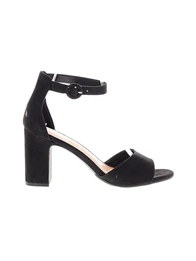 Pre-owned Lauren Conrad Sandals In Black