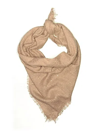 Pre-owned Lauren Conrad Scarf In Tan