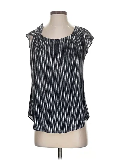 Pre-owned Lauren Conrad Sleeveless Blouse In Black