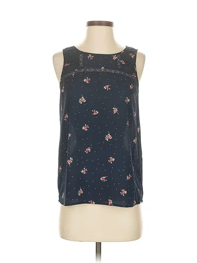Pre-owned Lauren Conrad Sleeveless Blouse In Blue