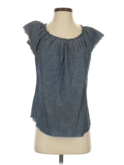Pre-owned Lauren Conrad Sleeveless Blouse In Gray