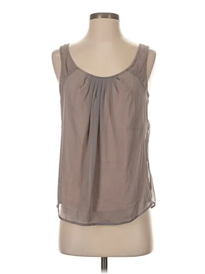 Pre-owned Lauren Conrad Sleeveless Blouse In Gray