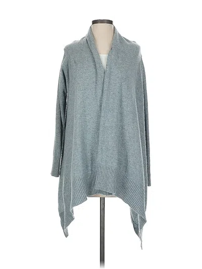Pre-owned Lauren Gold Poncho In Gray