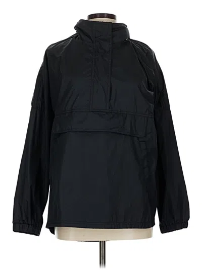 Pre-owned Lauren James 3/4 Sleeve Top Black High Neck Tops