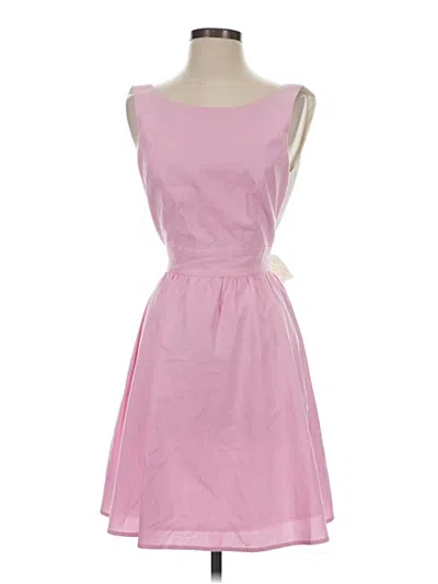Pre-owned Lauren James Casual Dress In Pink