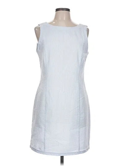 Pre-owned Lauren James Casual Dress In White