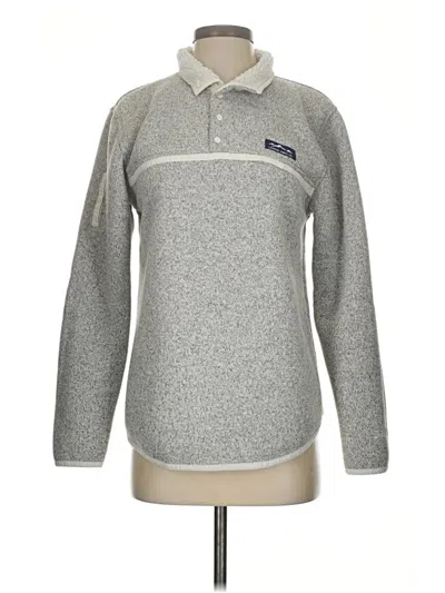 Pre-owned Lauren James Fleece Jacket In Gray