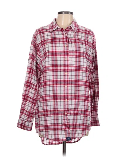 Pre-owned Lauren James Long Sleeve Button Down Shirt
