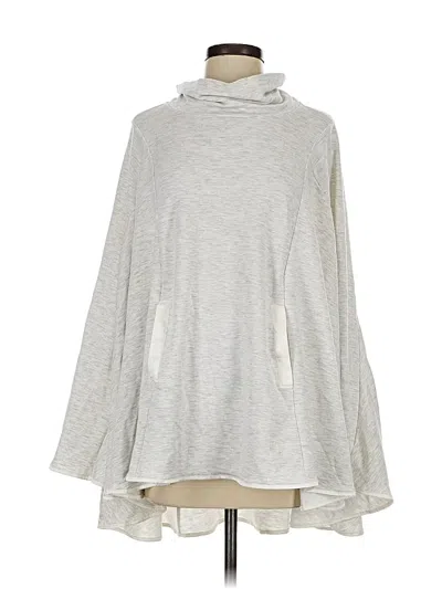 Pre-owned Lauren James Poncho In Silver