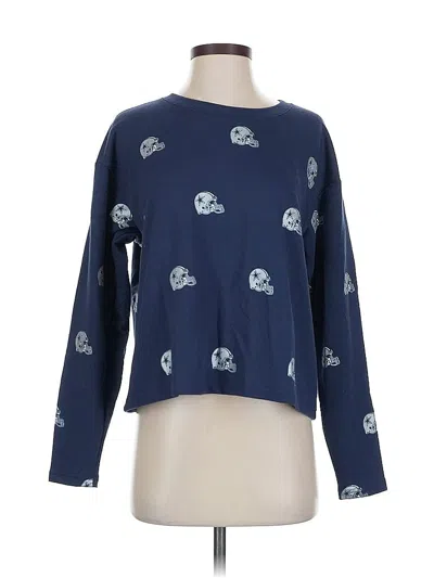 Pre-owned Lauren James Pullover Sweater In Blue