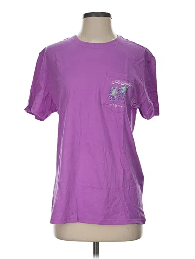 Pre-owned Lauren James Short Sleeve T-shirt In Purple