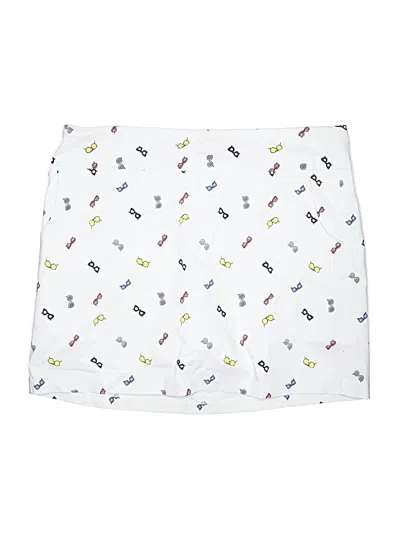 Pre-owned Lauren James Skort In White