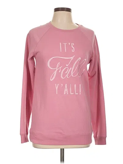 Pre-owned Lauren James Sweatshirt In Pink