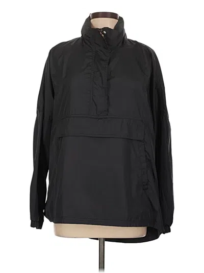 Pre-owned Lauren James Windbreaker Jacket In Black
