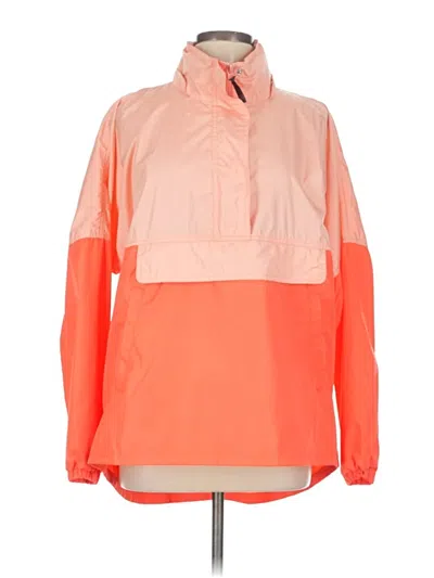 Pre-owned Lauren James Windbreaker Jacket In Orange