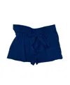 Lauren James Women's Bow Short In Yellow In Blue