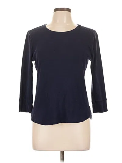 Pre-owned Lauren Jeans Co. 3/4 Sleeve T-shirt In Blue