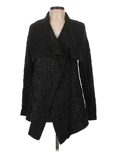 Pre-owned Lauren Jeans Co. Cardigan Sweater In Black