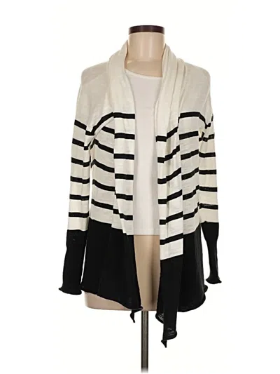 Pre-owned Lauren Jeans Co. Cardigan Sweater In White