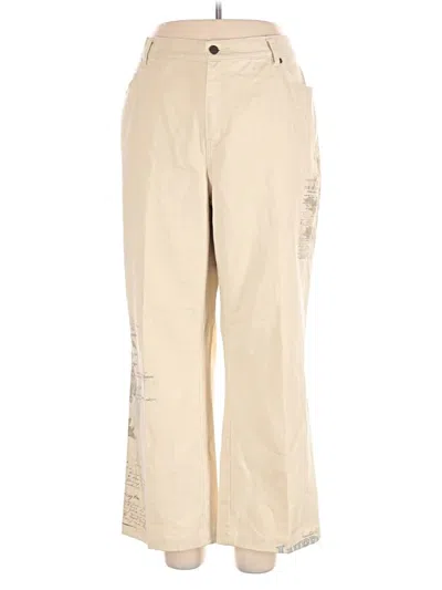 Pre-owned Lauren Jeans Co. Cargo Pants In Tan