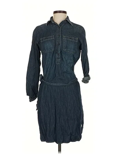 Pre-owned Lauren Jeans Co. Casual Dress In Blue