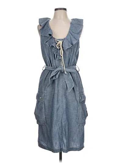 Pre-owned Lauren Jeans Co. Casual Dress In Blue