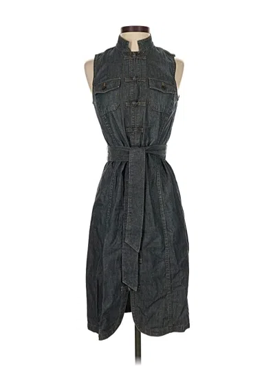 Pre-owned Lauren Jeans Co. Casual Dress In Gray
