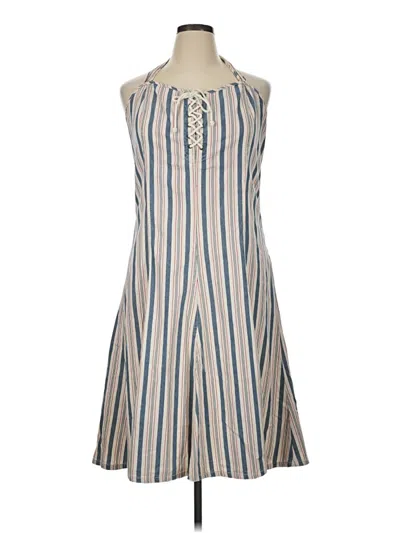 Pre-owned Lauren Jeans Co. Casual Dress In Tan