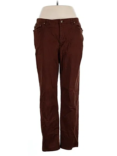 Pre-owned Lauren Jeans Co. Casual Pants In Brown