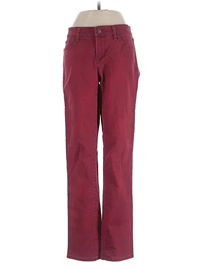 Pre-owned Lauren Jeans Co. Casual Pants In Burgundy