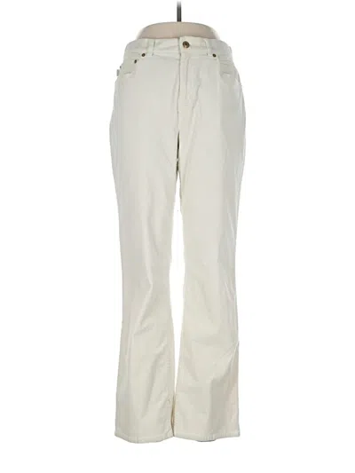 Pre-owned Lauren Jeans Co. Casual Pants In Ivory