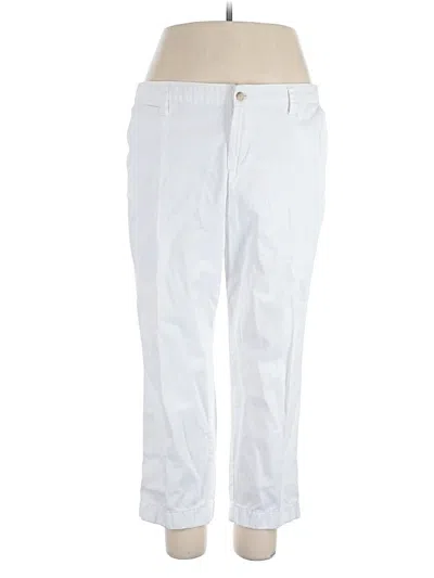 Pre-owned Lauren Jeans Co. Casual Pants In White