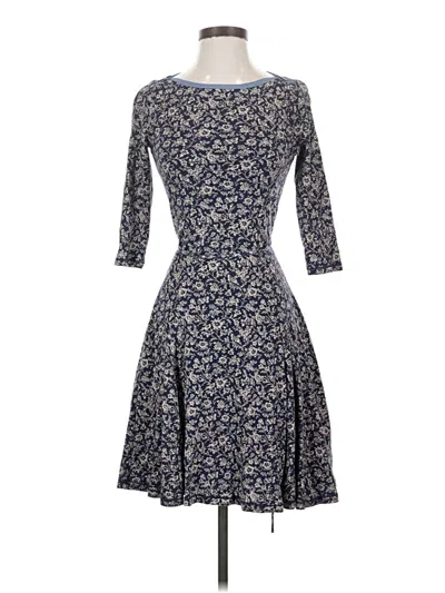 Pre-owned Lauren Jeans Co. Cocktail Dress In Blue