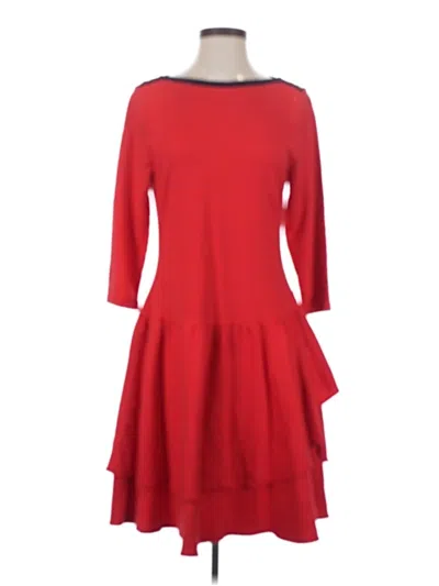 Pre-owned Lauren Jeans Co. Cocktail Dress In Red