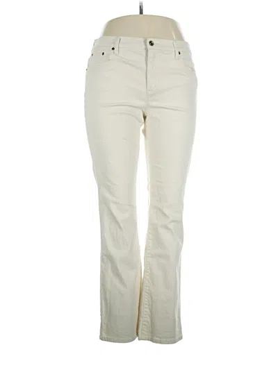 Pre-owned Lauren Jeans Co. Jeans In Ivory