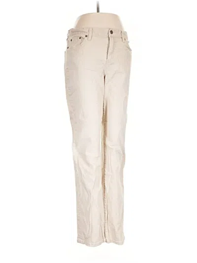 Pre-owned Lauren Jeans Co. Jeans In Ivory