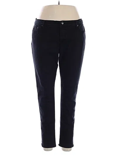 Pre-owned Lauren Jeans Co. Jeggings In Black