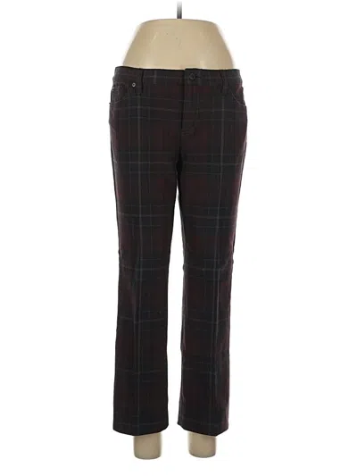Pre-owned Lauren Jeans Co. Jeggings In Burgundy